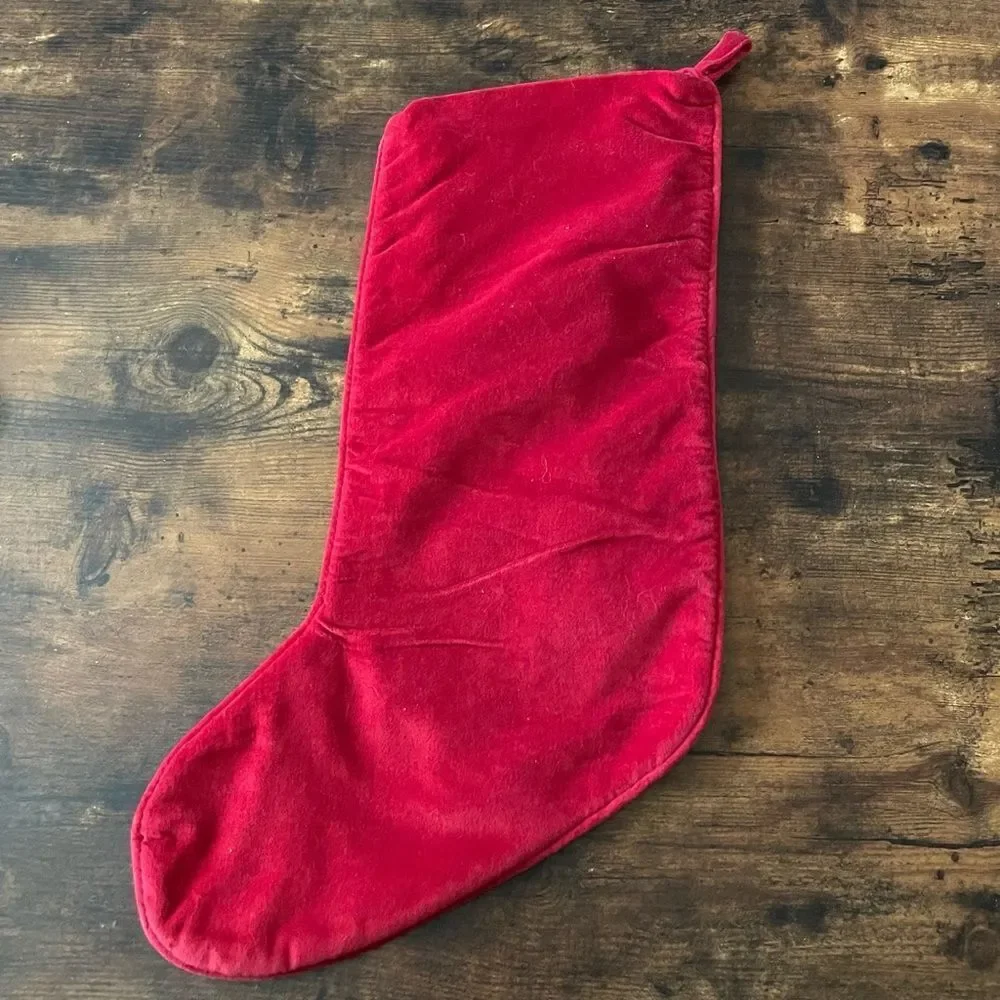 Vintage Land’s End “Daisy” Christmas stocking / needlepoint